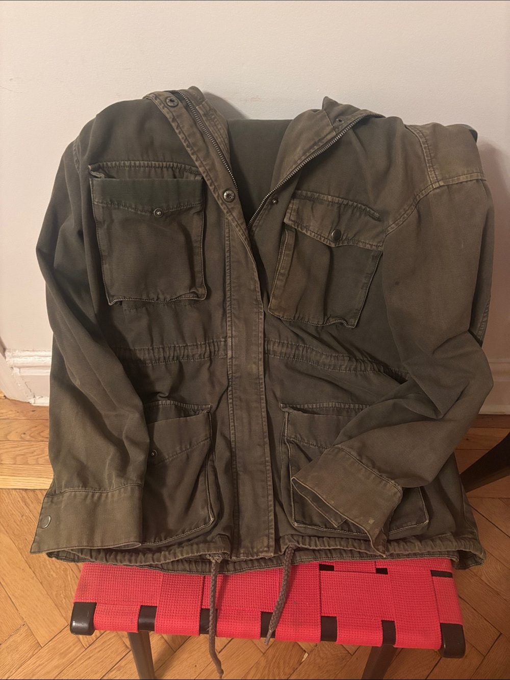 Urban Outfitters Olive Green Military Field Jacket